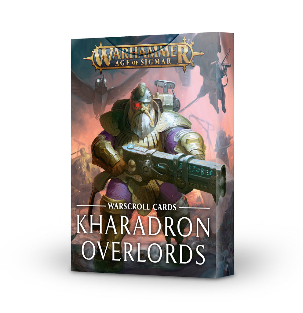Warhammer Age of Sigmar Warscroll Cards: Kharadron Overlords