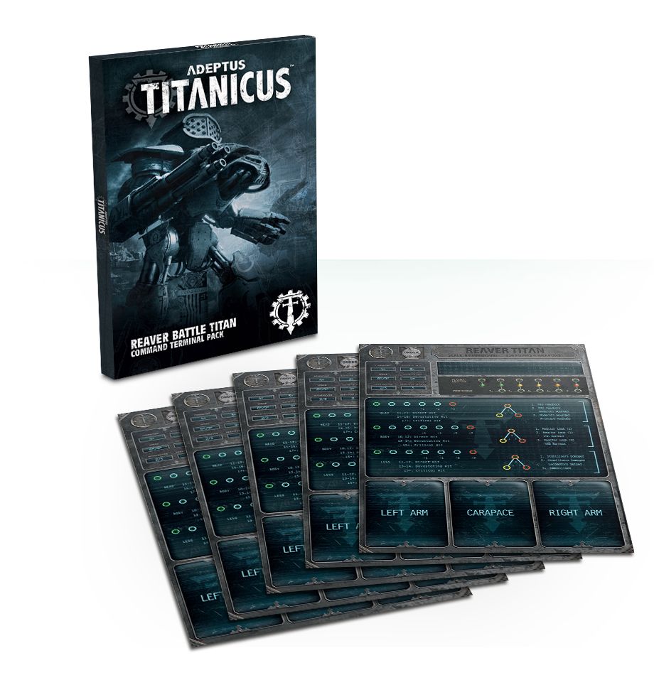 Adeptus Titanicus Reaver Battle Titan Command Terminal Pack