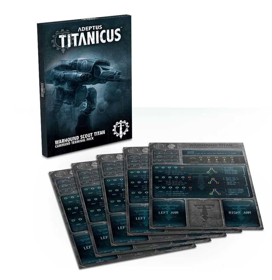 Adeptus Titanicus Warhound Scout Titan Command Terminal Pack