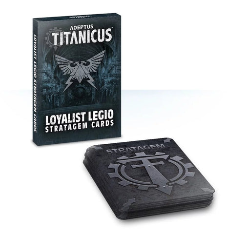 Adeptus Titanicus Loyalist Legio Stratagem Cards