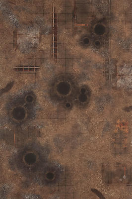 6'x4' G-Mat: Fallout Zone