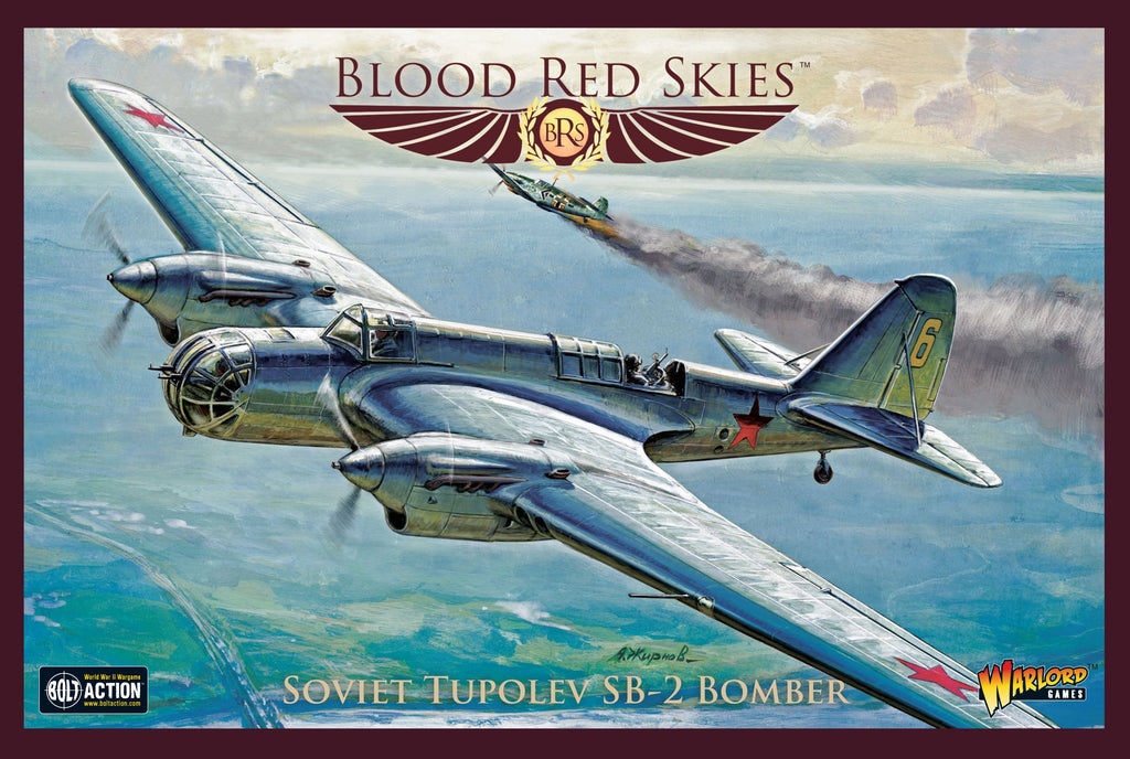 Blood Red Skies Soviet Tupolev ANT-40 (SB-2) Soviet Bomber