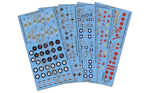 Blood Red Skies Decals (5)