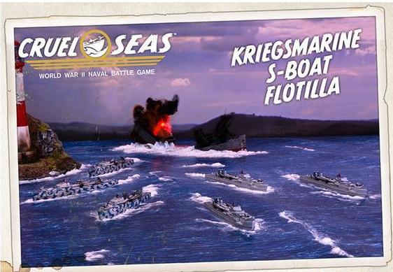 Cruel Seas Kriegsmarine S-boat flotilla