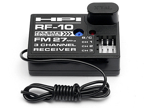 HPI # 80558 - HPI RF-10 RECEIVER (FM 27MHZ/3CH)