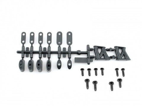 HPI # 85193 - WING MOUNT SET (MOLDED PLASTIC/BLACK)