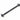 HPI # 86057 - DOGBONE 8 X 78MM (BLACK)