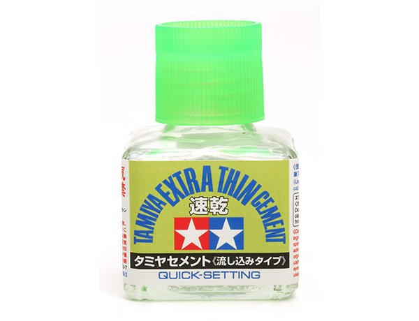 Tamiya Extra Thin Cement Quick Setting (40ml)