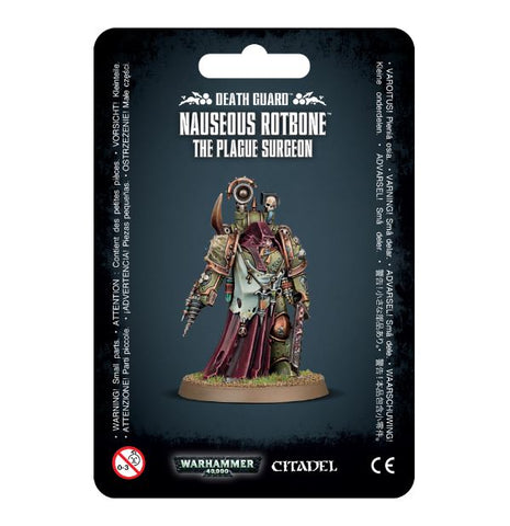 Warhammer 40K Nauseous Rotbone, the Plague Surgeon
