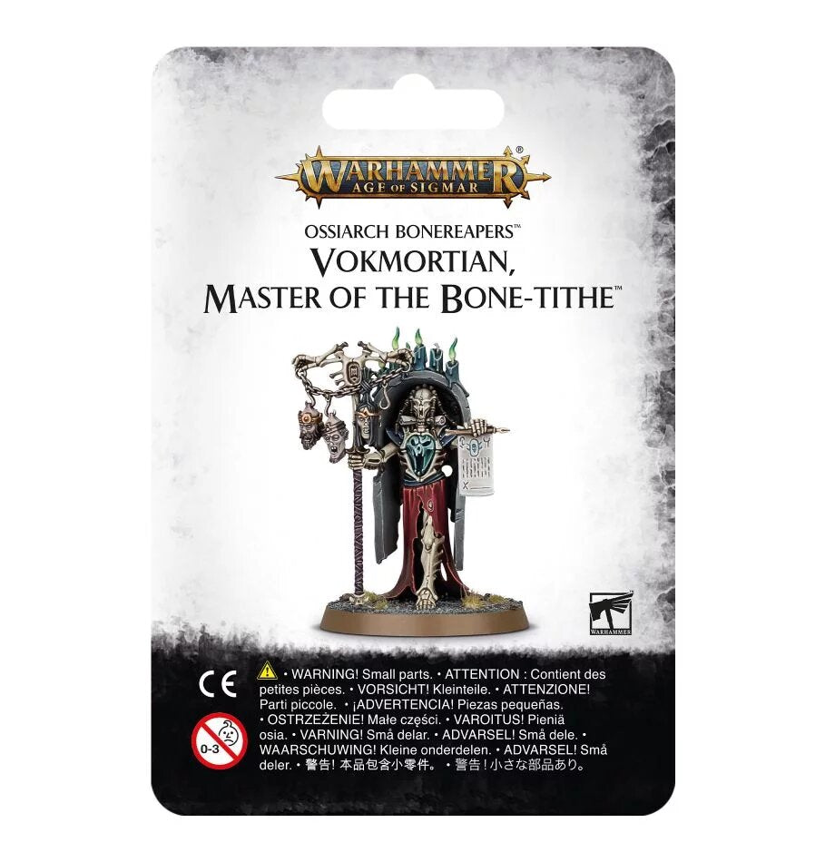 Warhammer Age of Sigmar Vokmortian, Master of the Bone-tithe