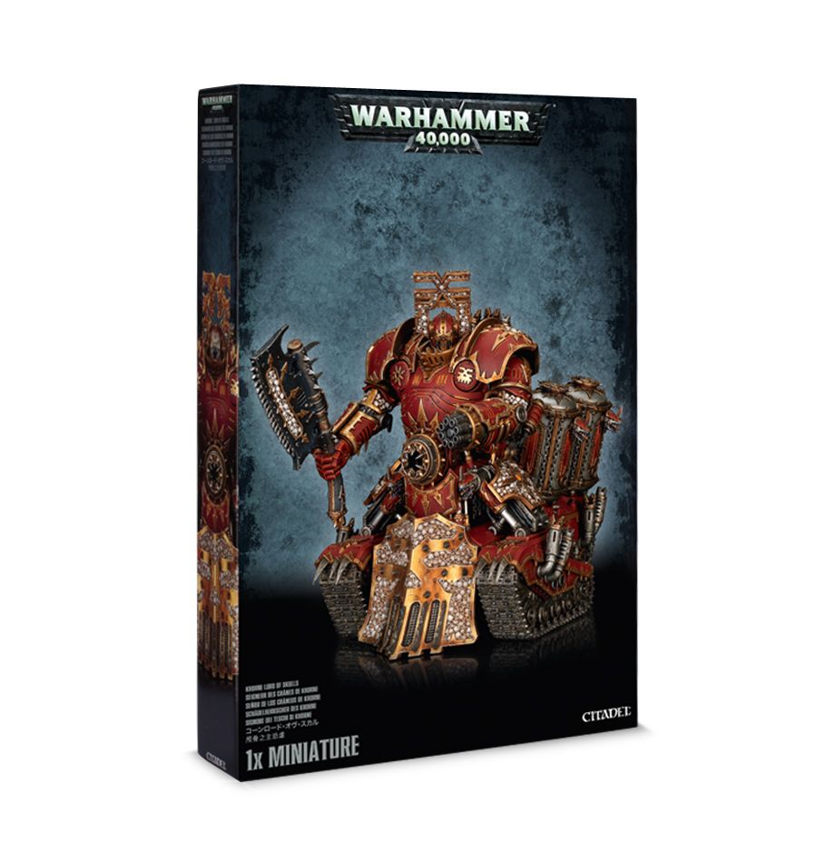 Chaos Space Marines: Chaos Khorne Lord of Skulls