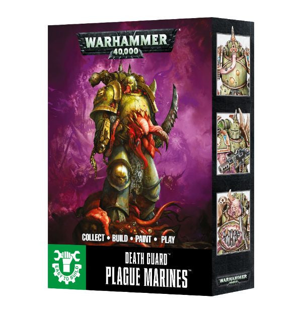 Warhammer 40K Easy To Build: Death Guard Plague Marines