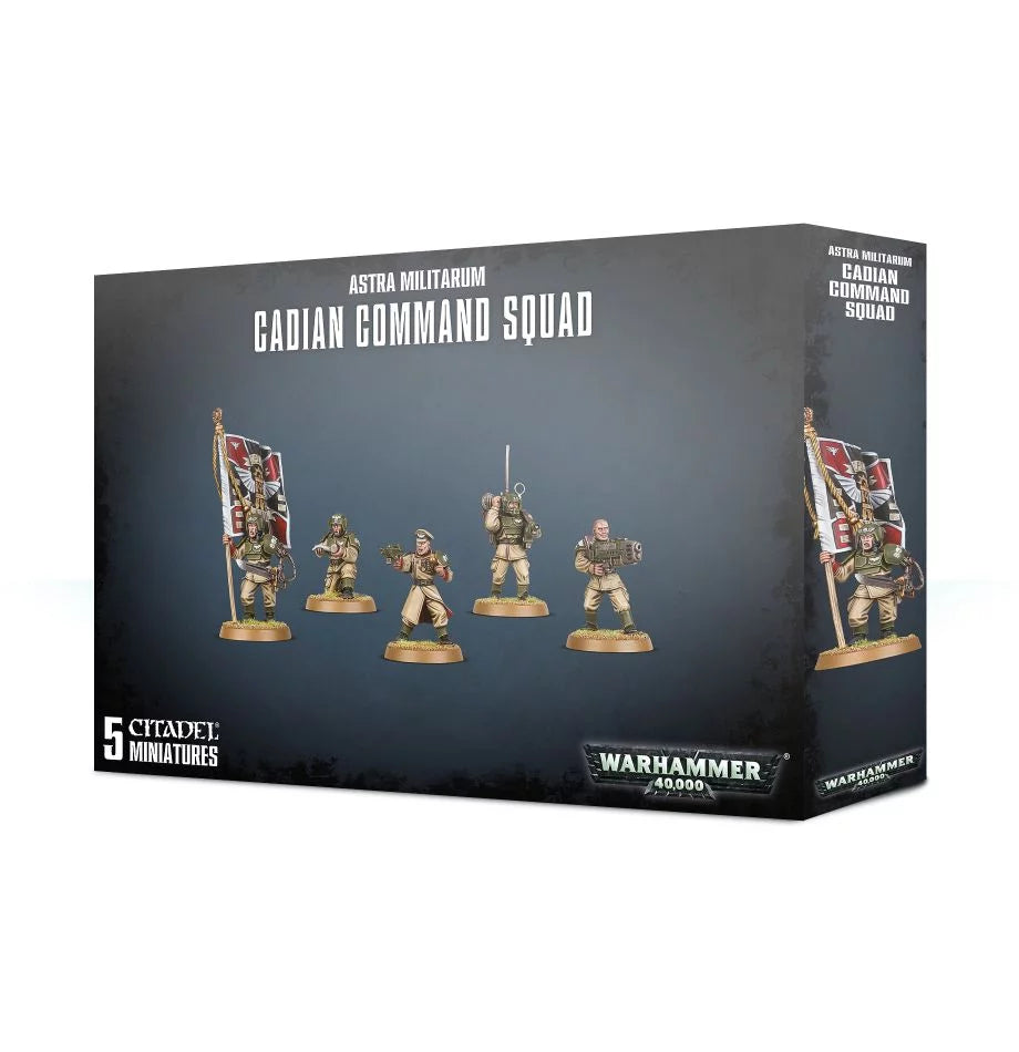 Warhammer 40K Cadian Command Squad