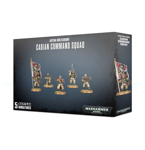 Warhammer 40K Cadian Command Squad