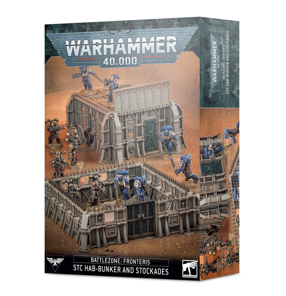 Warhammer 40K Battlezone: Fronteris – STC Hab-Bunker and Stockades