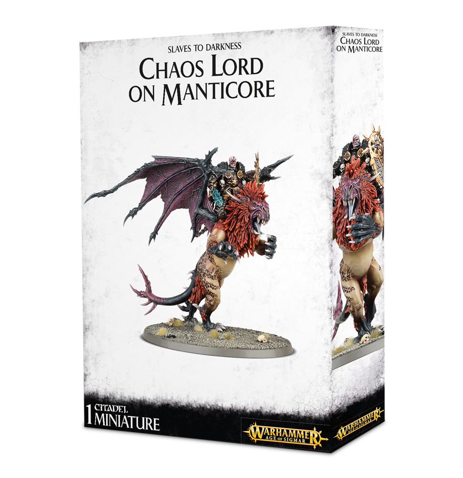 Warhammer Age of Sigmar Chaos Lord on Manticore