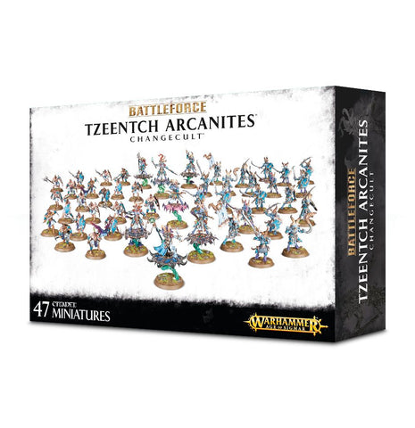 Warhammer Age Of Sigmar Battleforce - Tzeentch Arcanites Changecult