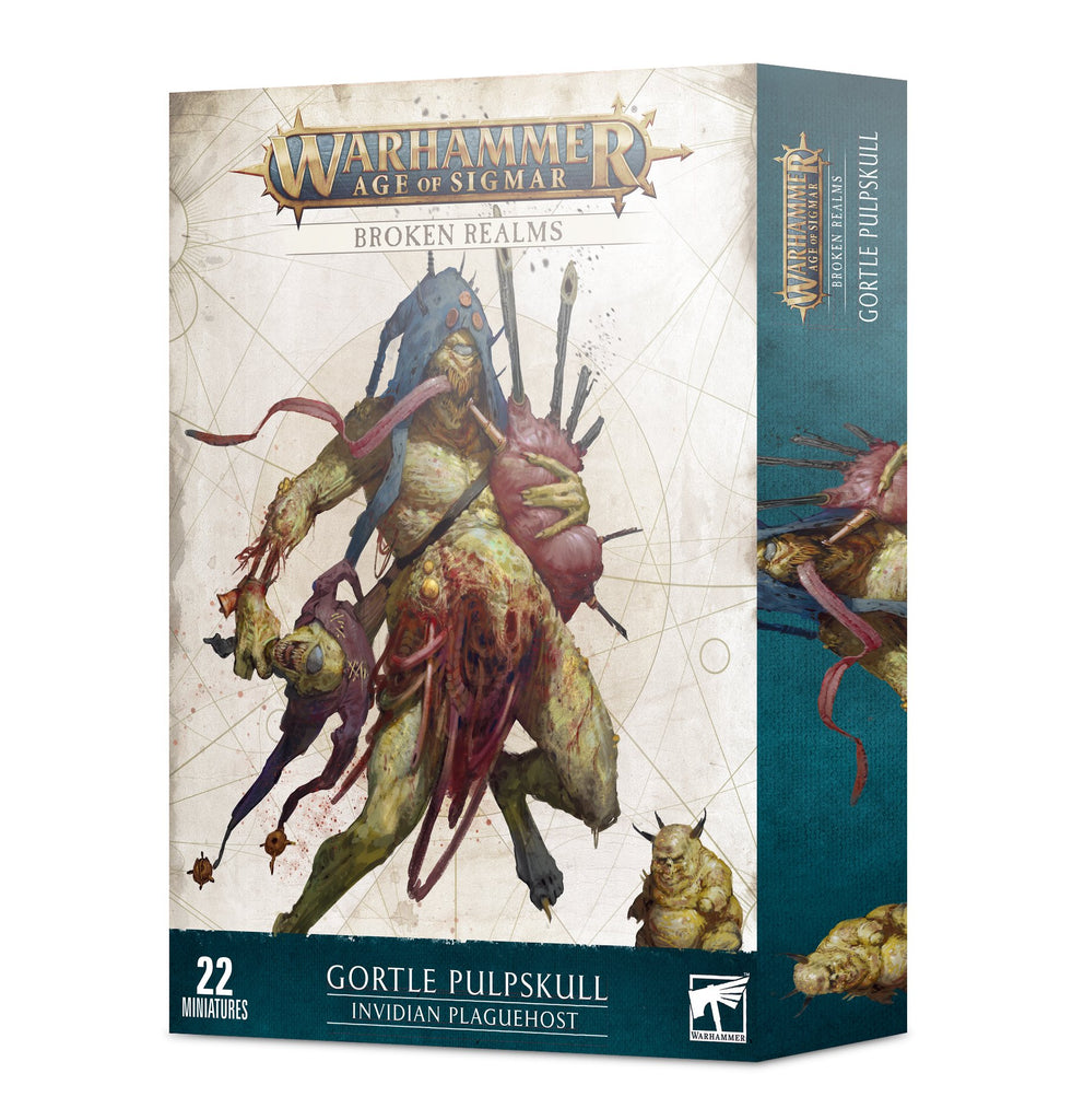 Warhammer Age Of Sigmar Broken Realms: Gortle Pulpskull – Invidian Plaguehost