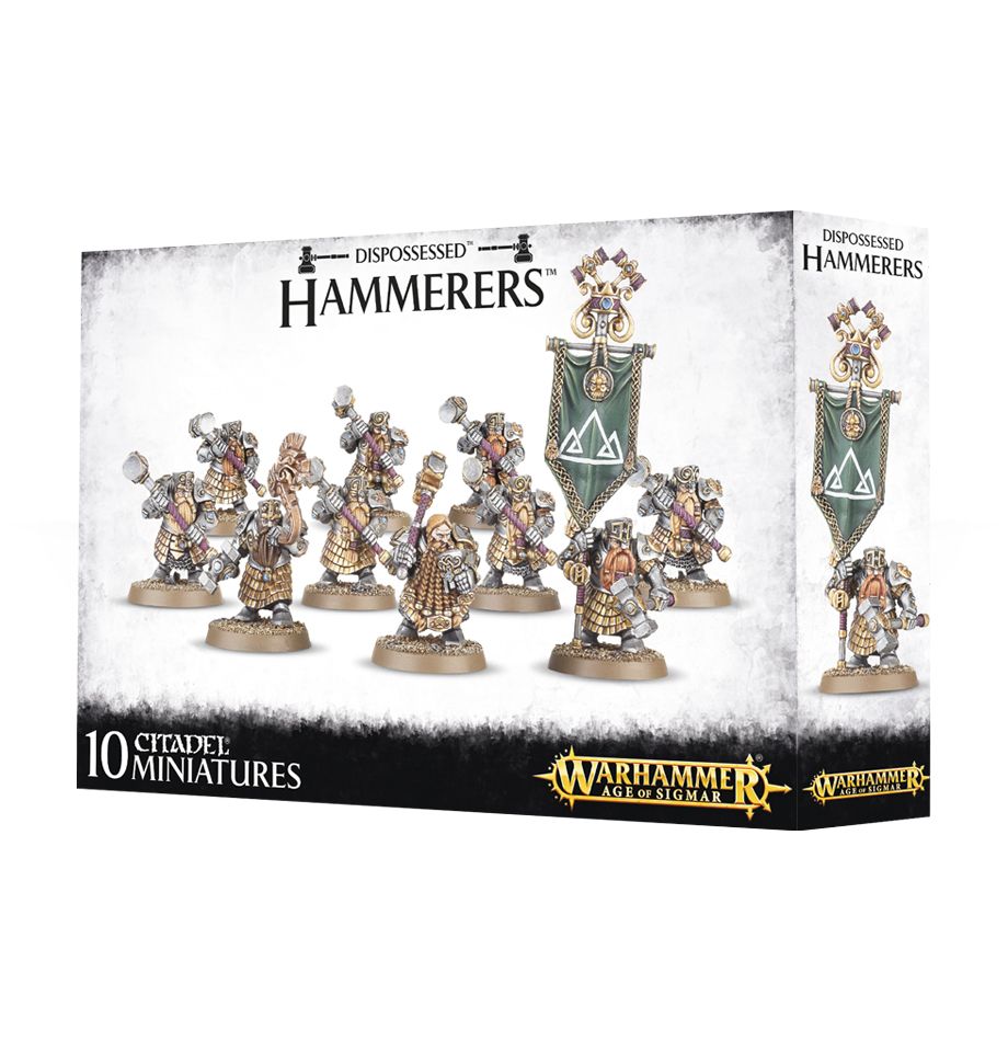 Warhammer Age Of Sigmar Hammerers / Longbeards