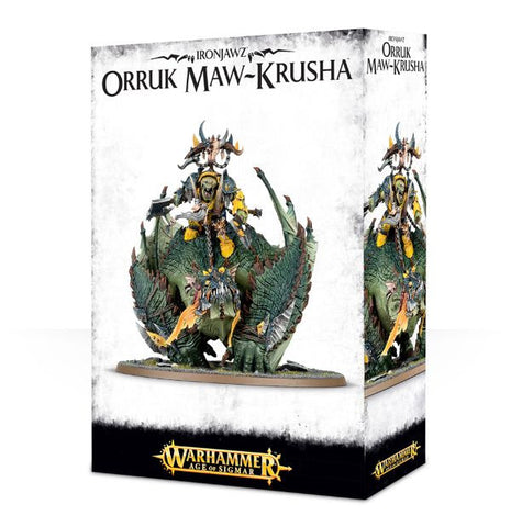 Age of Sigmar Megaboss on Maw-krusha / Gordrakk, the Fist of Gork