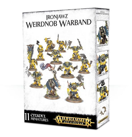 Warhammer Age of Sigmar: Skirmish Ironjawz Weirdnob Warband