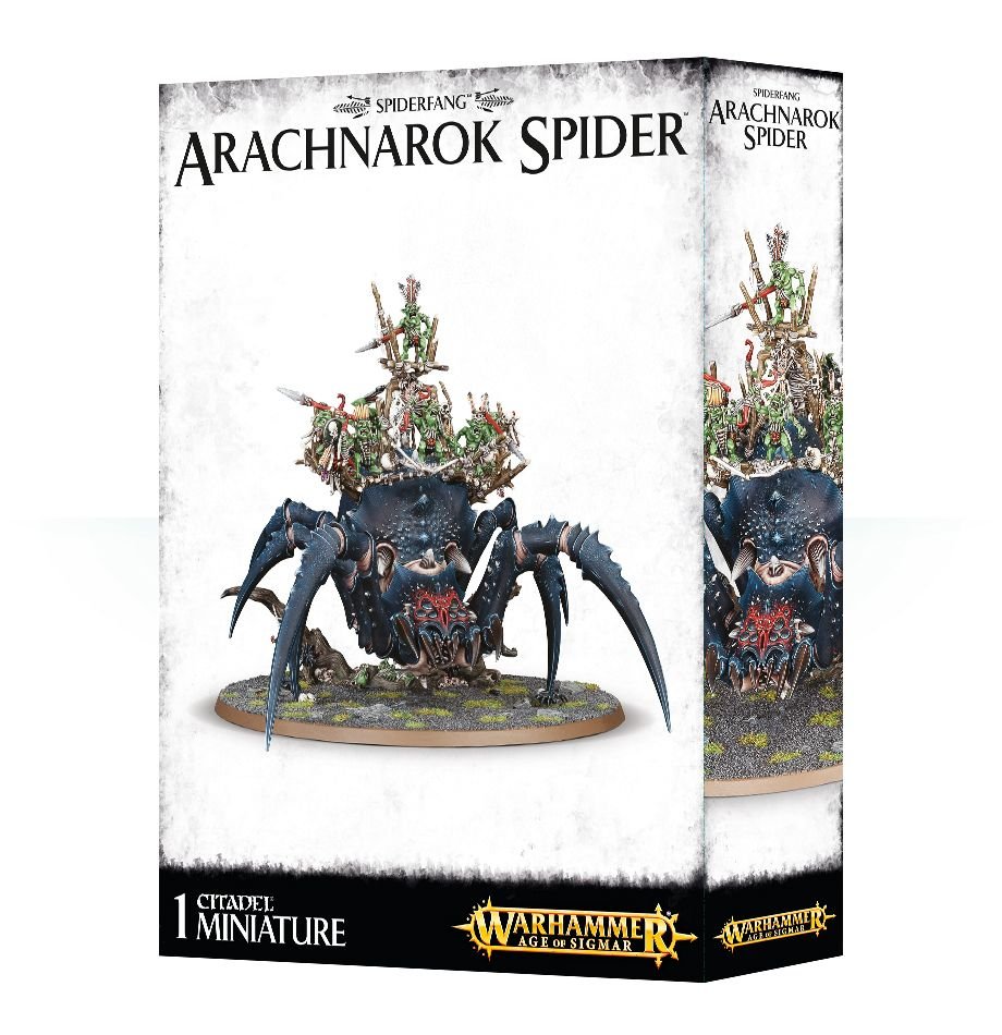 Warhammer Age of Sigmar Spiderfang Grotz Arachnarok Spider