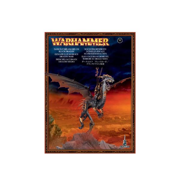 Warhammer Age of Sigmar Dread Lord / Sorceress on Black Dragon