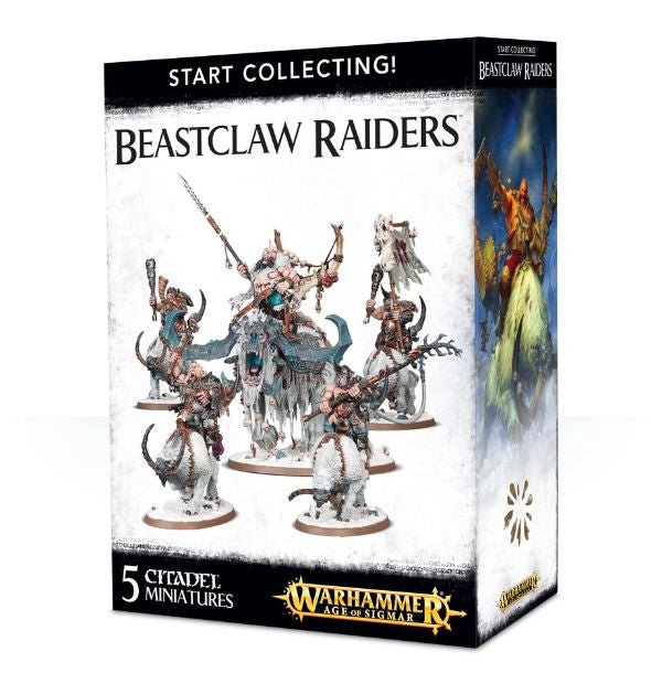 Warhammer Age of Sigmar Start Collecting! Beastclaw Raiders