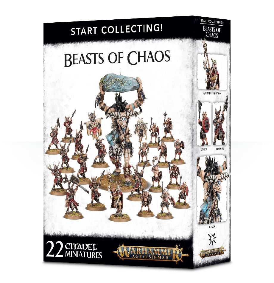 Warhammer Age Of Sigmar Start Collecting! Beasts of Chaos