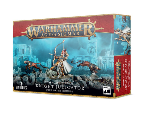 Stormcast Eternals: Knight-Judicator with Gryph-hounds