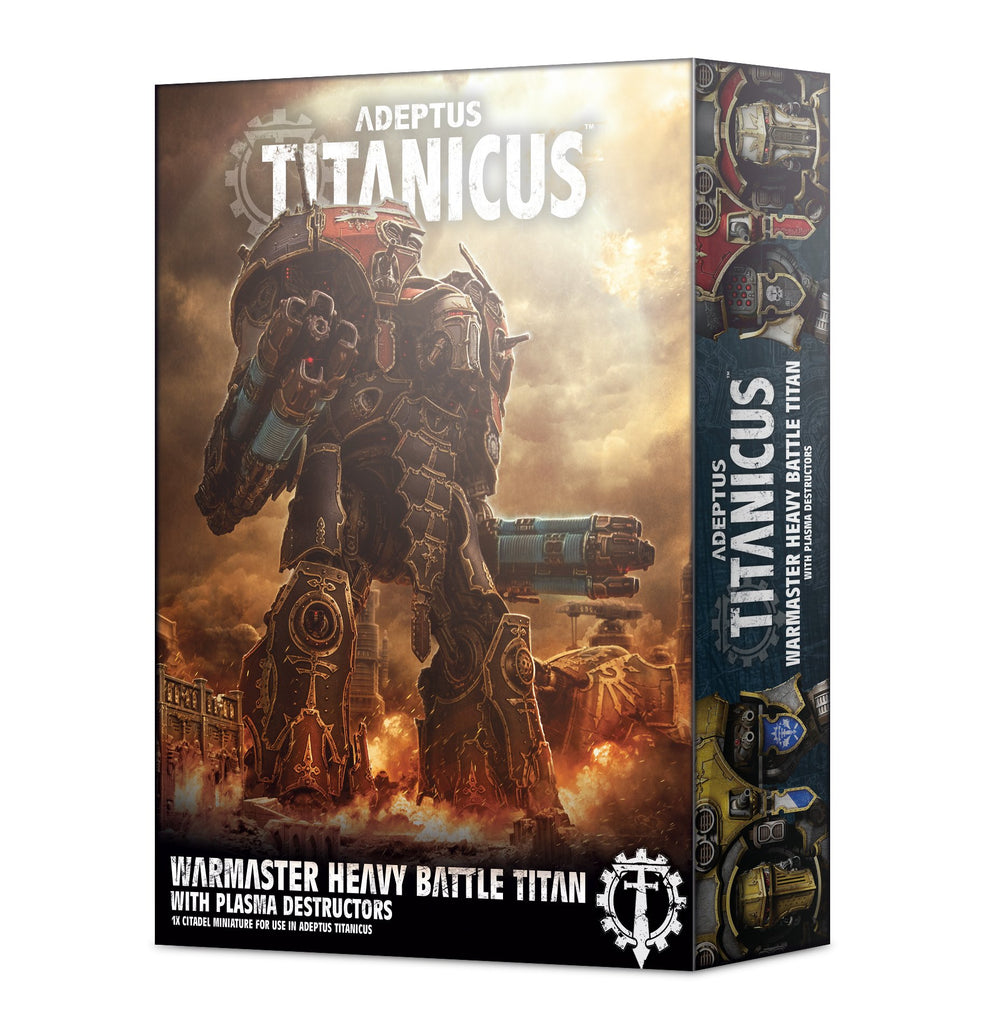Adeptus Titanicus: Warmaster Titan with Plasma Destructors.