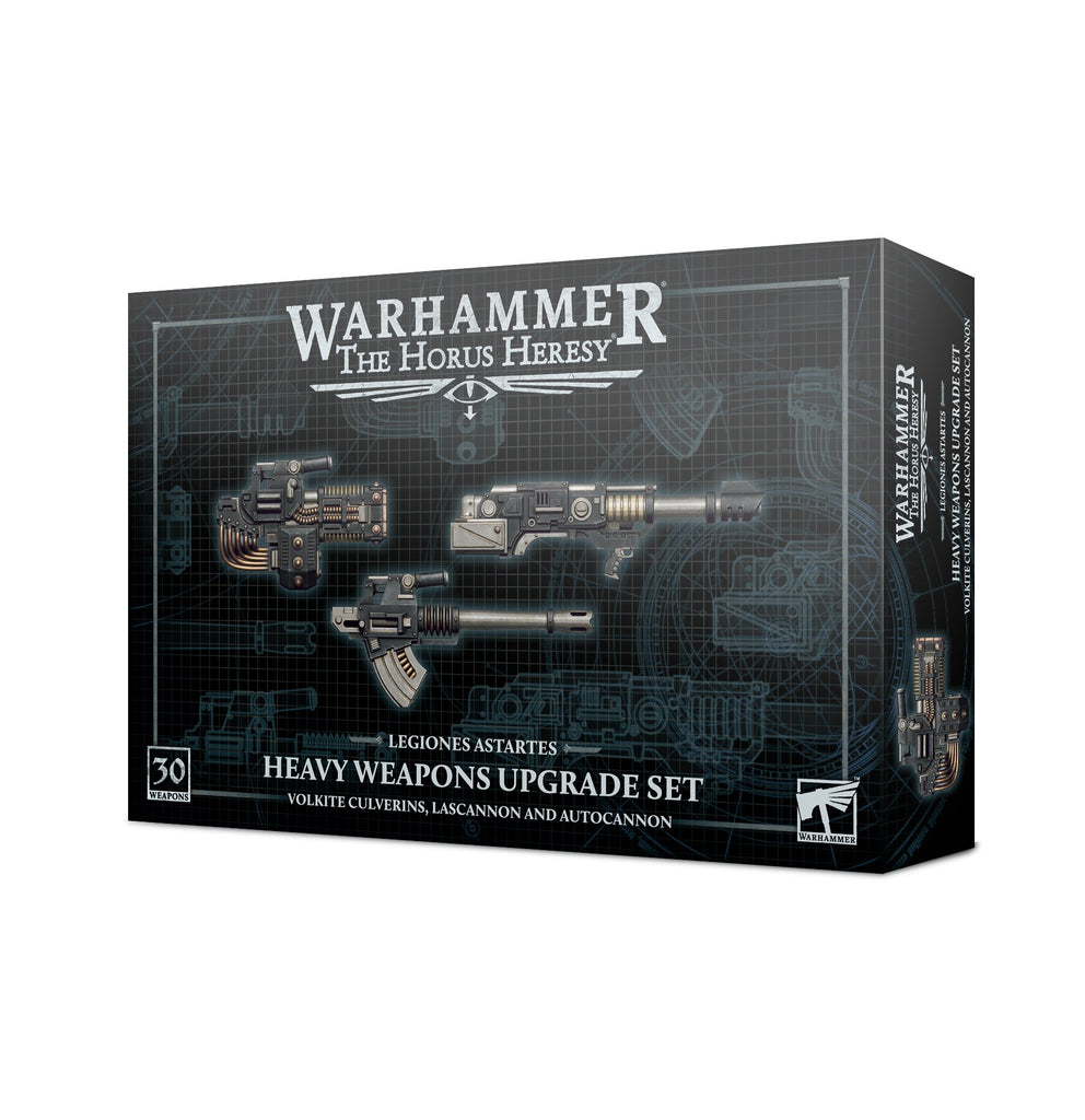 Horus Heresy Heavy Weapons Upgrade Set – Volkite Culverins + Lascannons