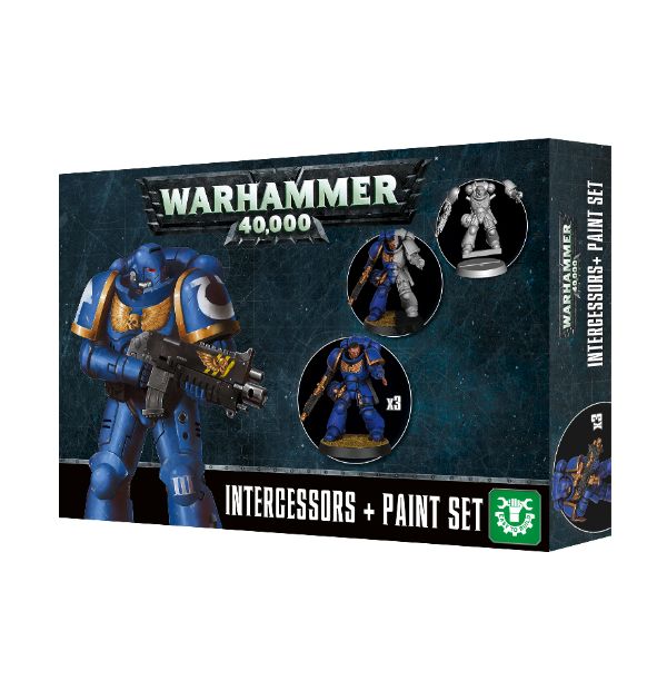 Warhammer 40K Intercessors + Paints Set