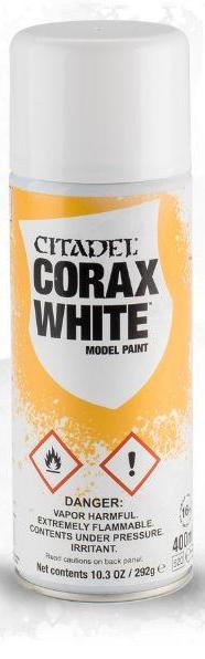 Citadel Spray Primer: Corax White
