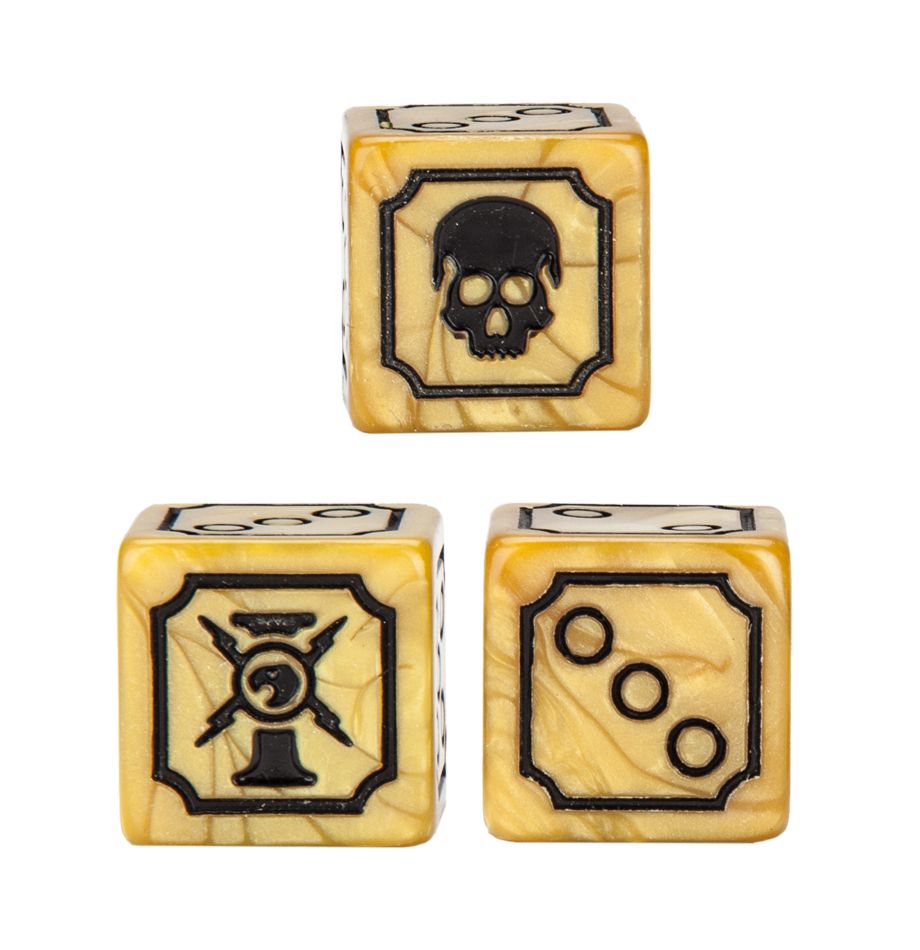 Warhammer 40K Adeptus Custodes Dice