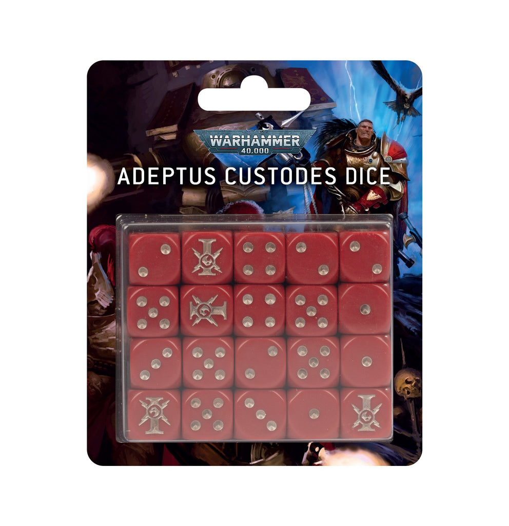 Warhammer 40K Adeptus Custodes Dice 9th
