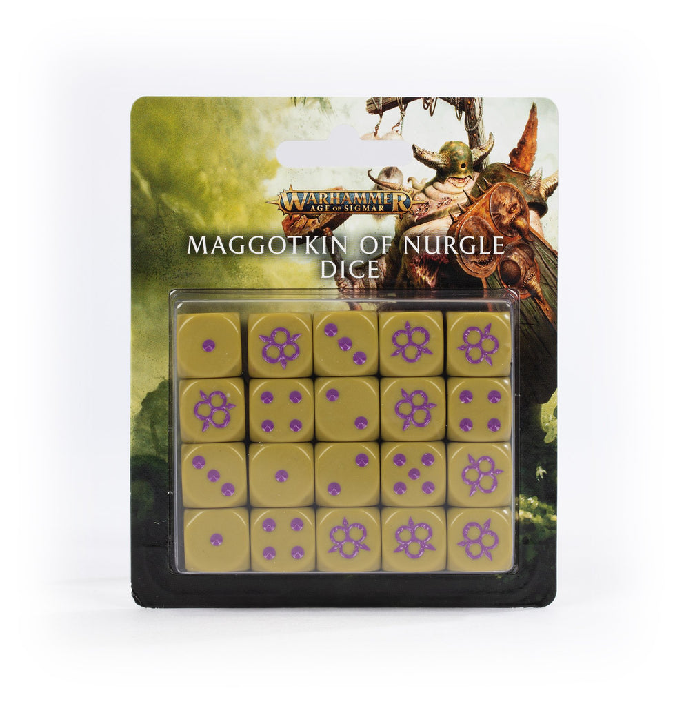 Age of Sigmar Maggotkin of Nurgle Dice Set