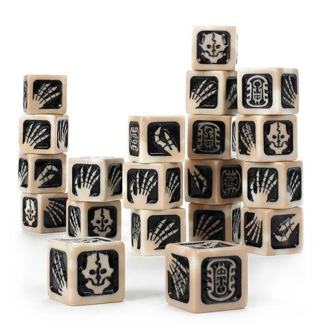 Warhammer Age Of Sigmar Ossiarch Bonereapers Dice Set
