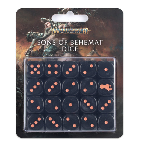 Warhammer Age of Sigmar Sons of Behemat Dice Set