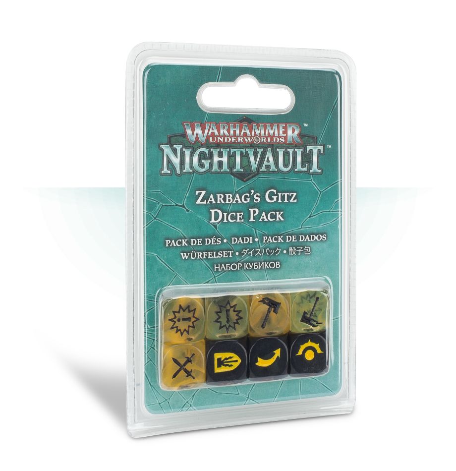 Warhammer Underworlds: Nightvault – Zarbag’s Gitz Dice