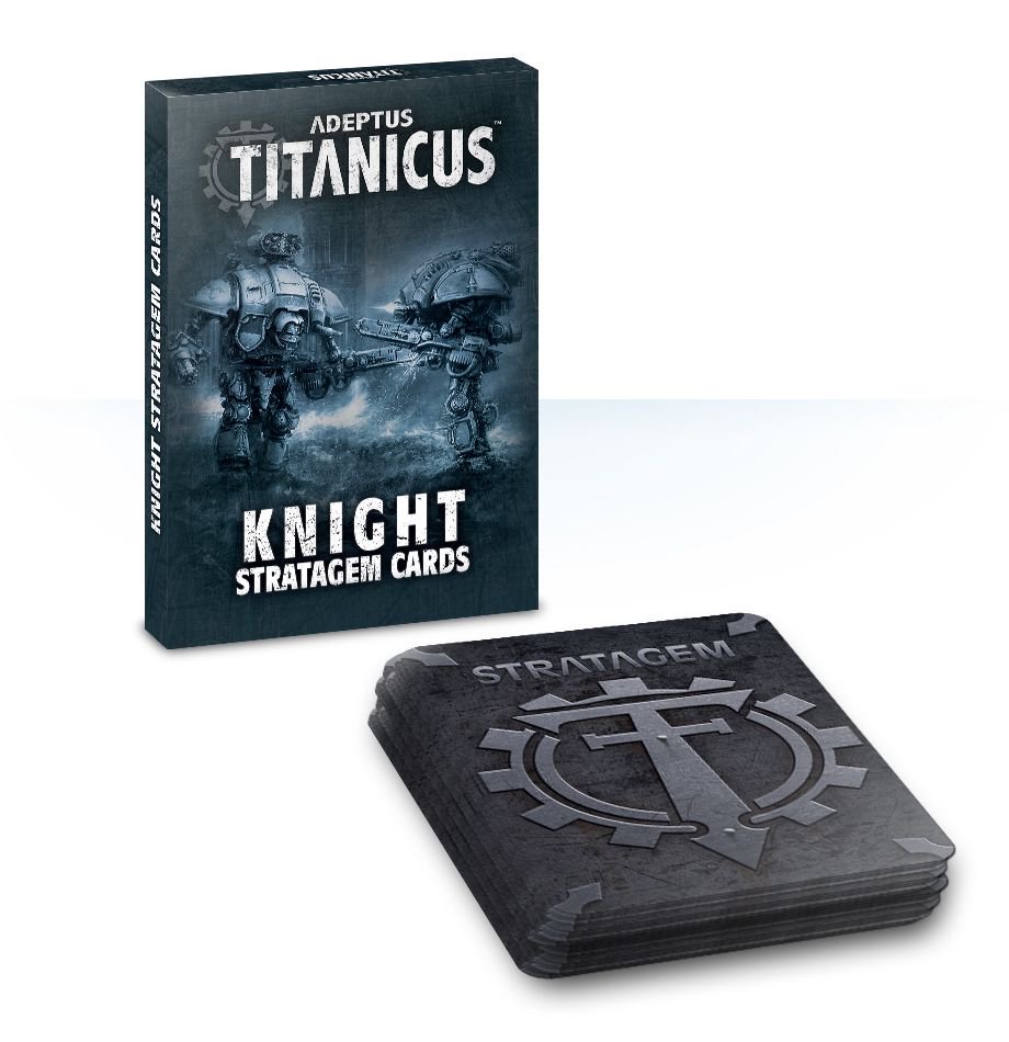 Adeptus Titanicus: Knight Stratagem Cards