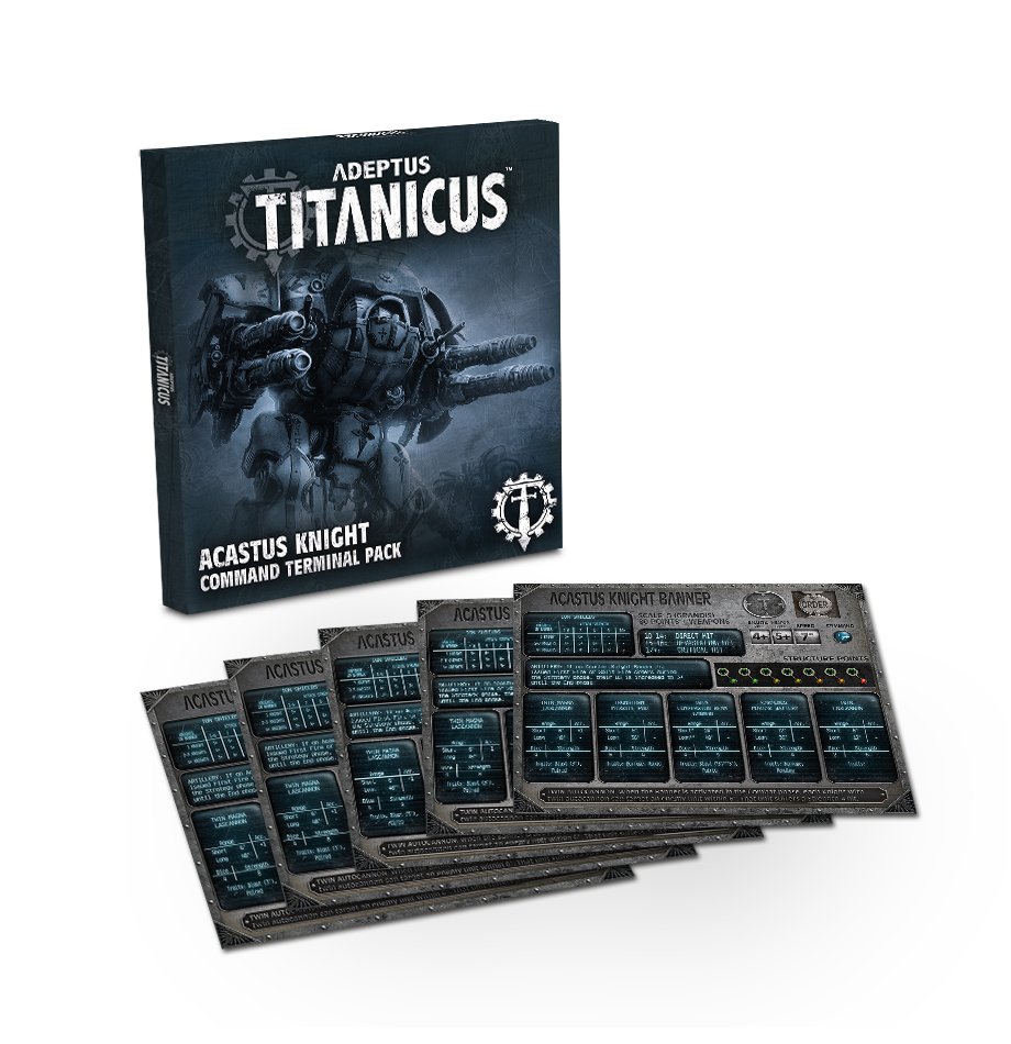 Adeptus Titanicus Acastus Knight Command Terminal Pack