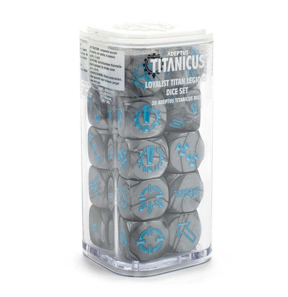 Adeptus Titanicus: Loyalist Titan Legions Dice Set