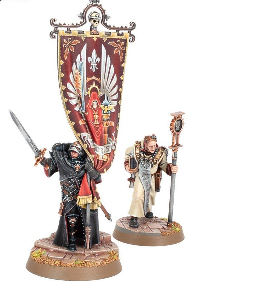 Warhammer 40K Adepta Sororitas Aestred Thurga and Agathae Dolan