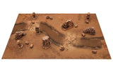 Gamemat.eu 28mm Badlands Terrain Set for Warhammer, Age of Sigmar