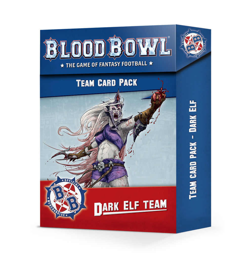 Blood Bowl Team Card Pack – Dark Elf 2nd Edition