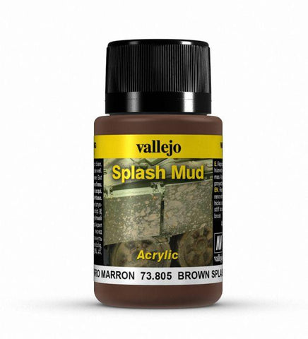 Vallejo Splash Mud: Brown 40ml