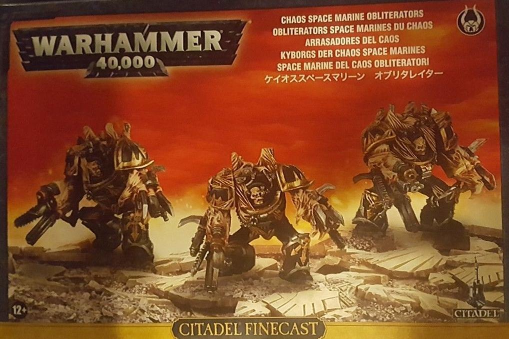 Warhammer 40K Chaos Space Marine Obliterators