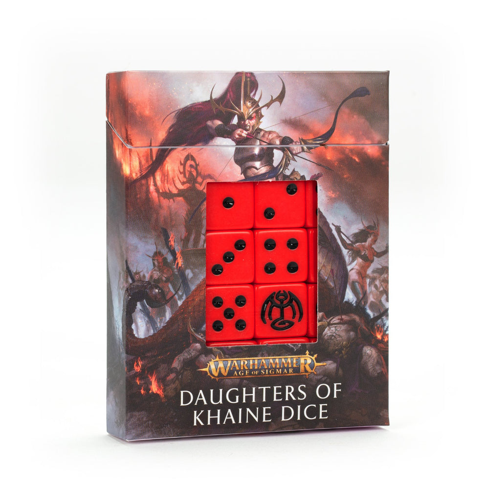Warhammer Age of Sigmar Daughters of Khaine Dice Set