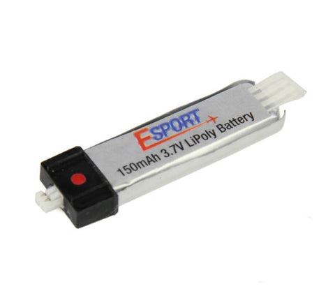 E-Scale 3.7V 150mAh LiPo, MX